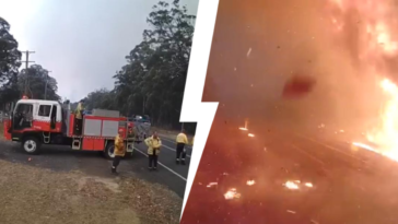 strażacy pożar australia