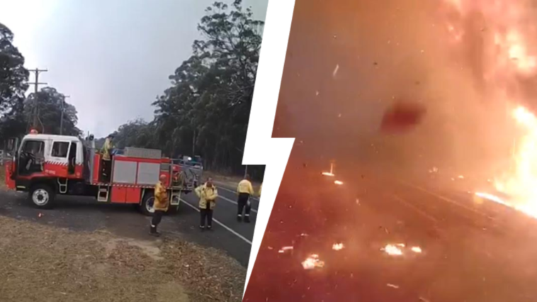 strażacy pożar australia