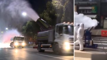 odkażanie wuhan chiny