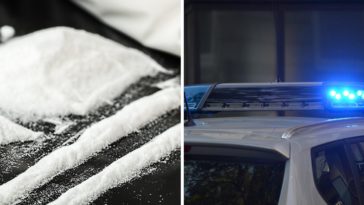 policja amfetamina motocyklista