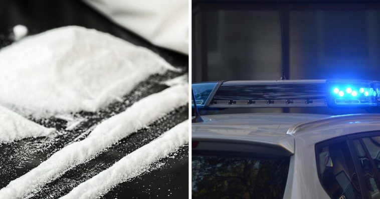 policja amfetamina motocyklista