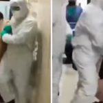 Wyciąganie podejrzanych o koronawirusa z domów siłą