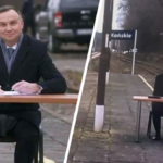 duda podpisał ustawę na peronie