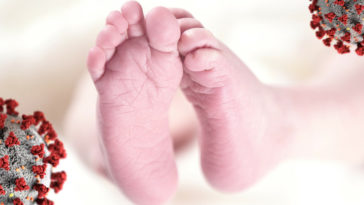 niemowlę z koronawirusem