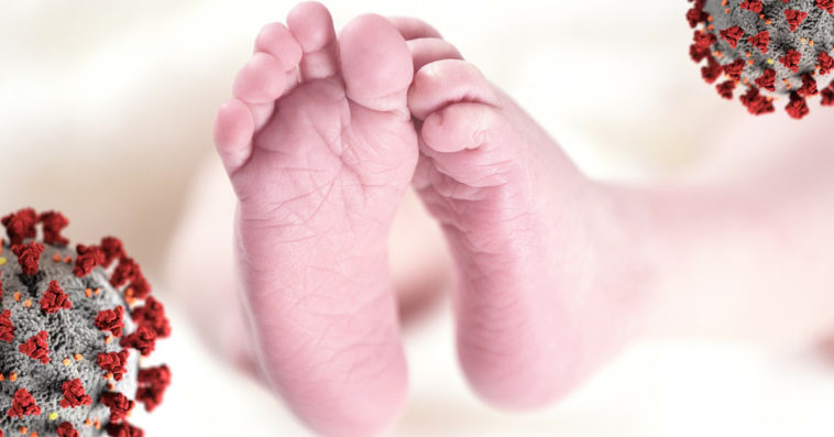 niemowlę z koronawirusem