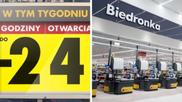 biedronka czynna całą dobę