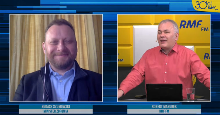 odmrożenie gospodarki szumowski mazurek rozmowa rmf koronawirus