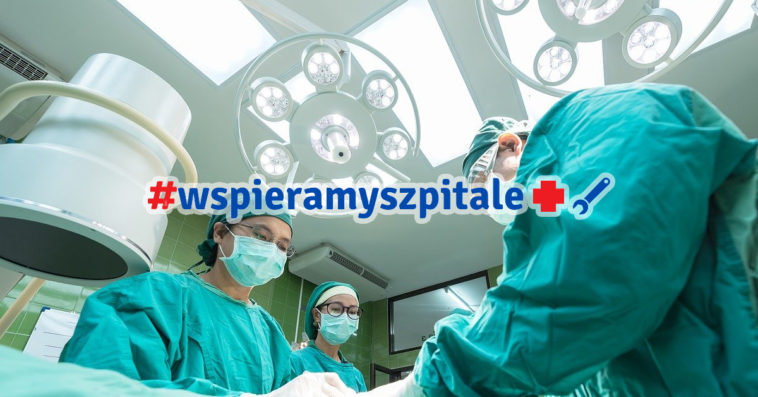 Wspieramy Szpitale akcja koronawirus wsparcie