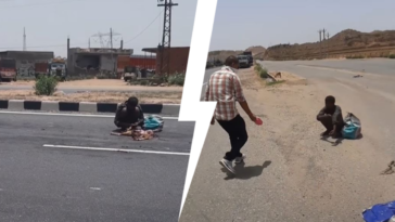 głodny człowiek indie koronawirus