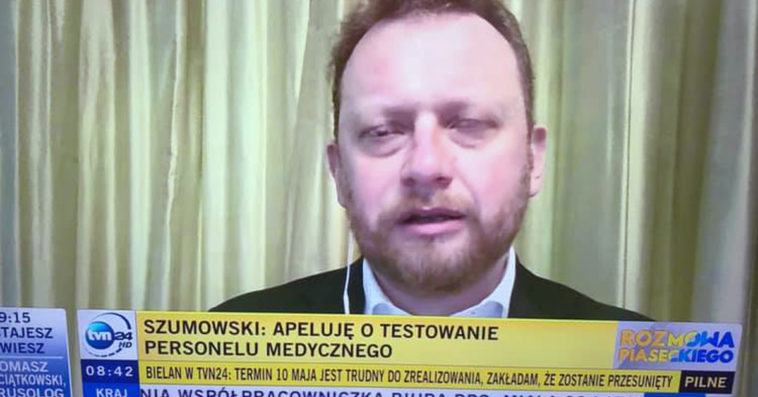 łukasz szumowski o liczbie zakażonych epidemia koronawirus