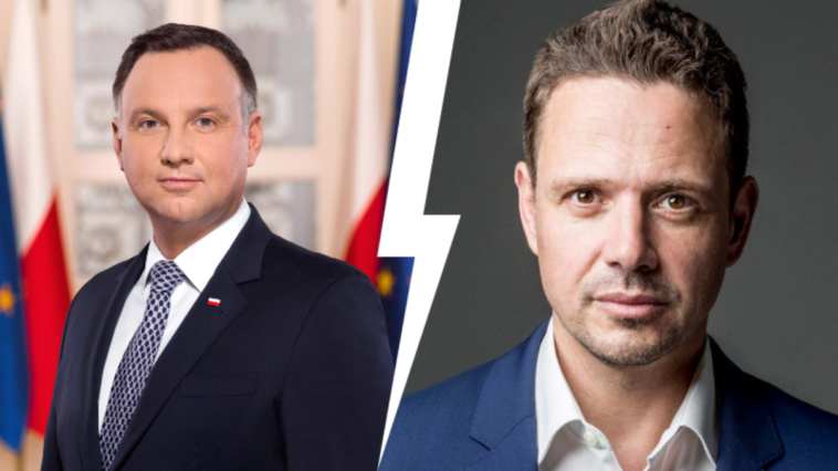 trzaskowski duda druga tura wybory prezydenckie sondaż