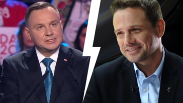 wybory prezydenckie 2020 duda trzaskowski spadek sodaż pollster