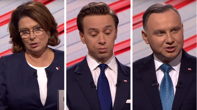 debata prezydencka 2020 kidawa duda tanajno kosiniak bosak