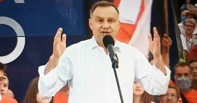andrzej duda opozycja dziady człopowie nagranie