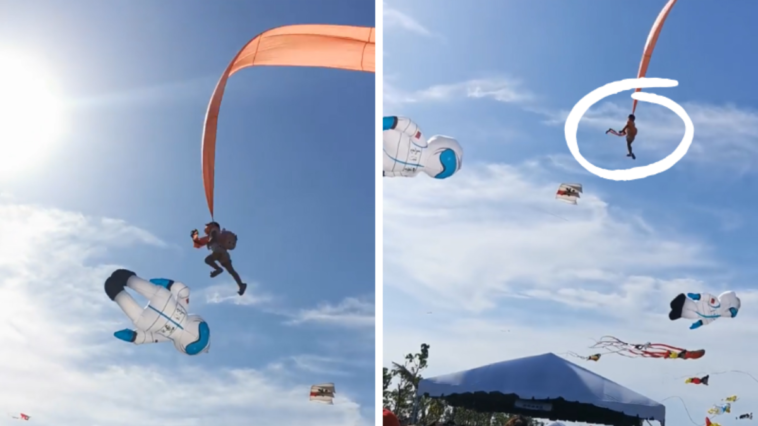 latawiec porwał trzylatkę dziecko porwane przez latawiec tajwan festiwal