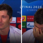 robert lewandowski ojciec lewandowskiego łzy wywiad liga mistrzów