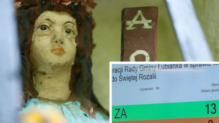 gmina łubianka kujawsko-pomorskie święta rozalia patronka sesja rady gminy