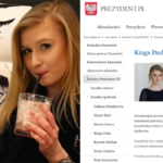 kinga duda doradca społeczny prezydenta nepotyzm rodzina na swoim córka prezydenta ivanka trump