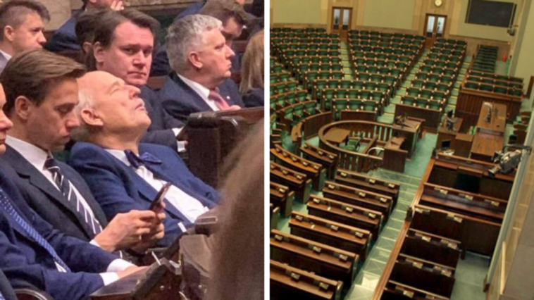 skandal w sejmie posłowie zarobki praca podwyżka lenie korwin