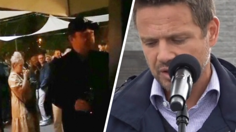 trzaskowski pijany paloma nagranie pijany awantura zmiana muzyki