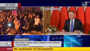Andrzej Duda rymanowski Gość Wydarzeń polsat news wywiad strajk kobiet aborcja duda w polsacie duda polsat news