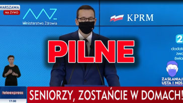 nowe obostrzenia czerwona strefa w całej polsce zakaz wychodzenia dla seniorów obostrzenia dla emerytów