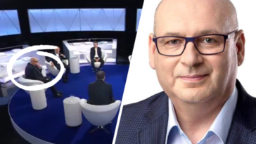 piotr zgorzelski psl koronawirus covid polsat news nagranie ze studia kaszel