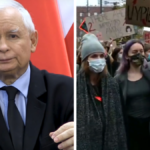 strajk kobiet pis sondaż kantar spadek pis