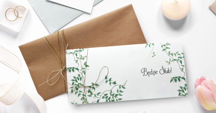 zaproszenia ślubne jakie wybrać rustykalne eleganckie glamour dla rodziców
