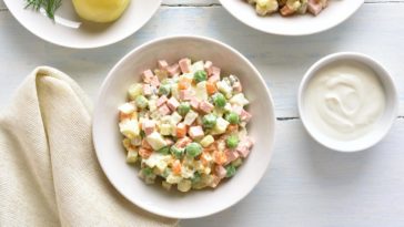 sałatka jarzynowa przepis proporcje najlepszy przepis sprawdzony boże narodzenie wigilia szuba