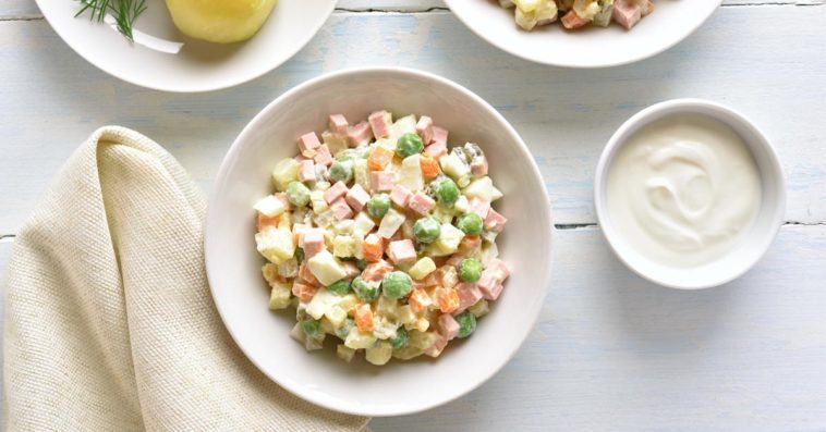 sałatka jarzynowa przepis proporcje najlepszy przepis sprawdzony boże narodzenie wigilia szuba