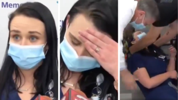 pielęgniarka zemdlała po podaniu szczepionki covid-19 koronawirus