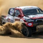 dakar 2021 toyota hilux land cruiser pustynia rajd