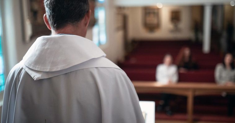 duchowny gliwice msza szczepionki z dzieci po aborcji ksiądz zszokował wiernych