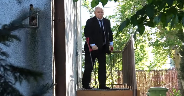 kaczyński chory wzrok o kulach prezes pis szokujące informacje