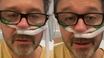 andrzej piaseczny koronawirus pod tlenem nagranie ze szpitala instagram