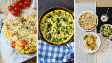 wiosna przepisy kulinarne wiosna na talerzu warzywa naleśniki frittata wege