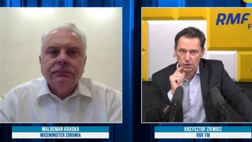 waldemar kraska koronawirus epidemia sytuacja w szpitalach