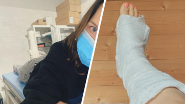 joanna jabłczyńska wypadek sor złamanie nogi na wspólnej