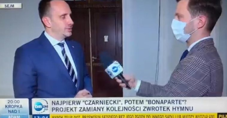 janusz kowalski hymn tvn24 radomir wit