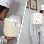 mężczyzna poślubił garnek szybkowar