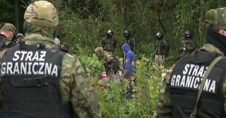 migranci w polsce białoruś granica exen twitter
