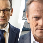 tusk morawiecki pinokio protest plac zamkowy