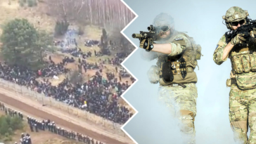 kuźnica białostocka granica migranci szturm przejście graniczne