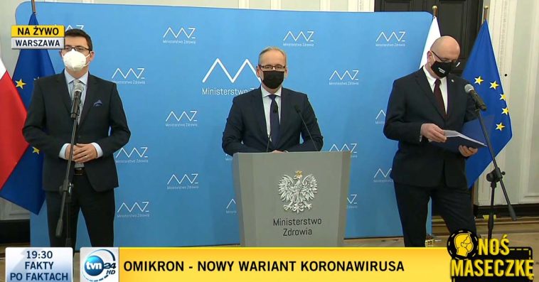 nowe obostrzenia od 1 grudnia omicron