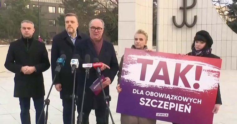 obowiązkowe szczepienia lewica projekt ustawy czarzasty