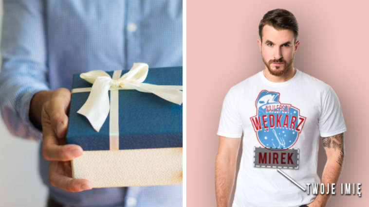 koszulka z nadrukiem prezent