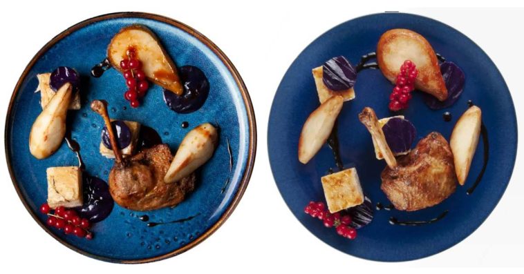 sztuczne jedzenie jak prawdziwe