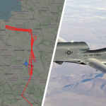 amerykański dron nad polską