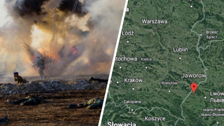 jaworow ukraina ostrzał atak